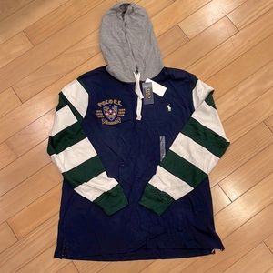 NWT POLO BY RALPH LAUREN SHIRT HOODIE